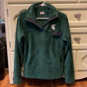 MSU quarter button up